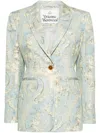Vivienne Westwood Lauren Toile De Jouy-print Blazer In Blue