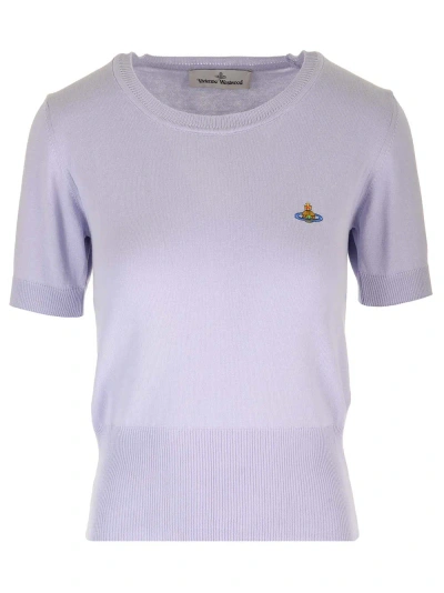 Vivienne Westwood Lavender Bea Top In Violet