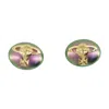 Vivienne Westwood Lavinia Orb-embellished Oval Earrings In Multi