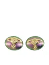 Vivienne Westwood Lavinia Orb-embellished Oval Earrings In Multi