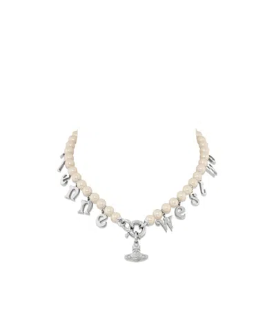 Vivienne Westwood Leanne Necklace In Silver