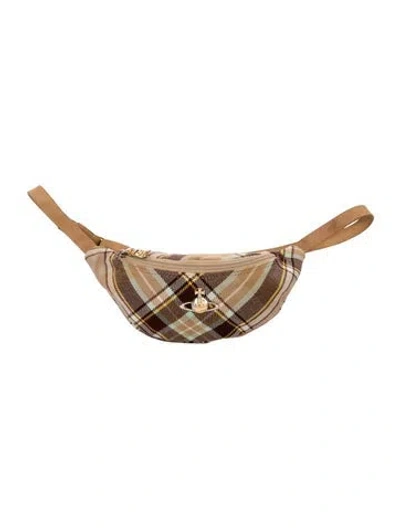Pre-owned Vivienne Westwood Leather Belt Bag In Multi