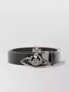 Vivienne Westwood Adjustable Metal Buckle Smooth Finish Belts