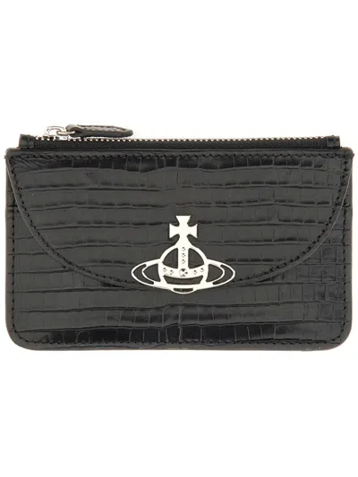 Vivienne Westwood Leather Card Holder