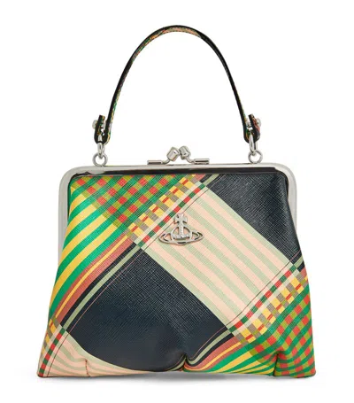 Vivienne Westwood Leather Granny Frame Purse In Multi