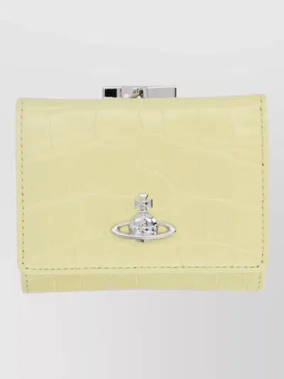 Vivienne Westwood Leather Keyring In Green