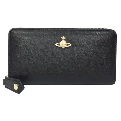 Pre-owned Vivienne Westwood Leather Long Wallet (bi-fold) ()