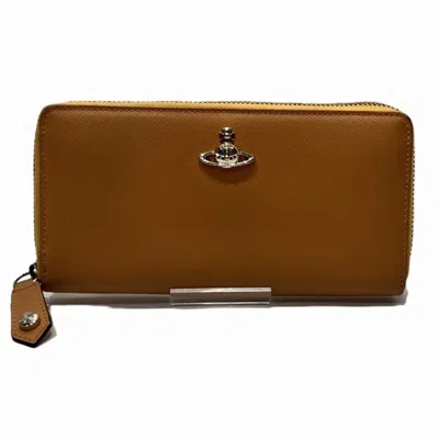 Pre-owned Vivienne Westwood Leather Long Wallet (bi-fold) ()