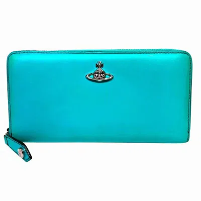 Pre-owned Vivienne Westwood Leather Long Wallet (bi-fold) () In Multi