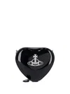 Vivienne Westwood Heart Shape Cross-body Bag With Adjustable Strap
