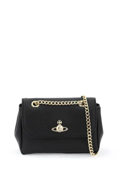 Vivienne Westwood Leather Mini Bag Women In Black