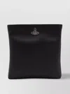 Vivienne Westwood Leather Texture Shoulder Bag Hardware Strap