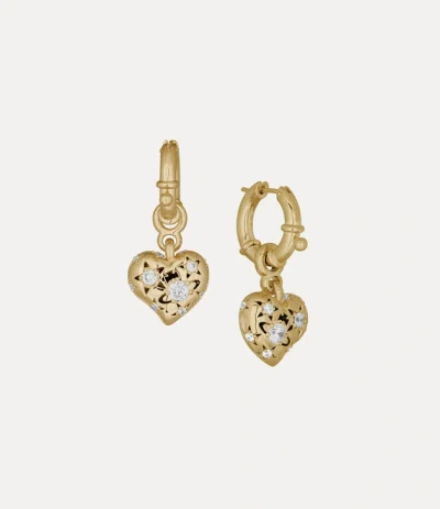 Vivienne Westwood Lee Earrings Gold Cubic Zirconia Women
