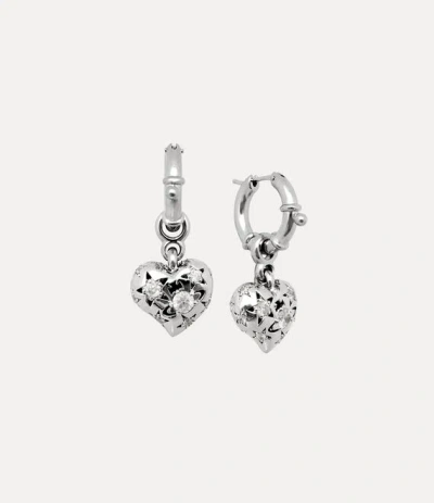 Vivienne Westwood Lee Earrings Silver Cubic Zirconia Women