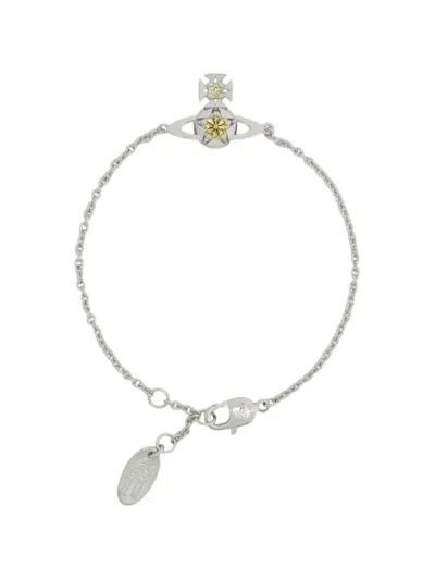 Vivienne Westwood Lee Orb-detail Bracelet In Silver