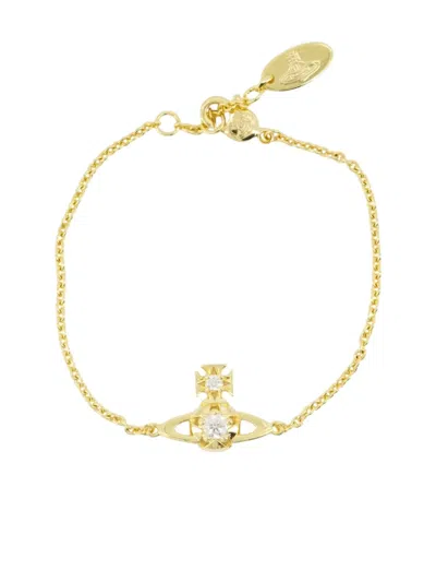 Vivienne Westwood Lee Orb-embellished Chain Bracelet In Gold
