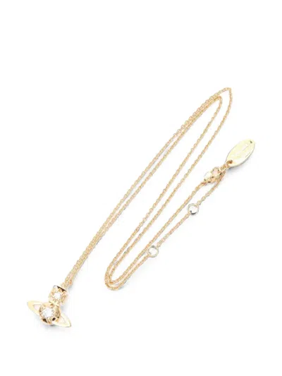 Pre-owned Vivienne Westwood Lee Orb Necklace In Gold