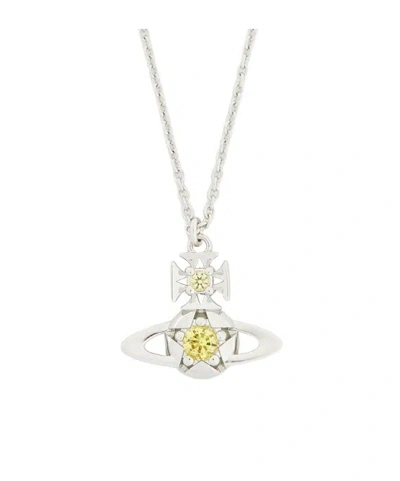 Vivienne Westwood Lee Orb Necklace In Metallic