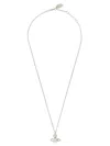 Vivienne Westwood Silver Lee Orb Pendant Necklace In Metallic