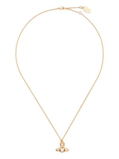 Vivienne Westwood Lee Orb Pendant Necklace In Gold