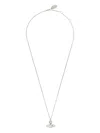 Vivienne Westwood Silver Lee Orb Pendant Necklace In Metallic