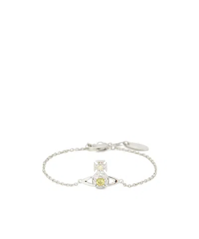 Vivienne Westwood Lee Orb-detail Bracelet In Metallic