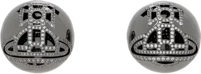 Vivienne Westwood Lennie Earrings In Gray