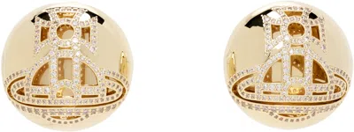 Vivienne Westwood Lennie Earrings In Neutral