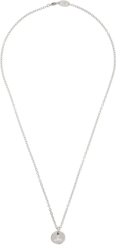Vivienne Westwood Lewis Pendant Necklace In Green