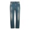 VIVIENNE WESTWOOD VIVIENNE WESTWOOD LIGHT BLUE COTTON DENIM JEANS