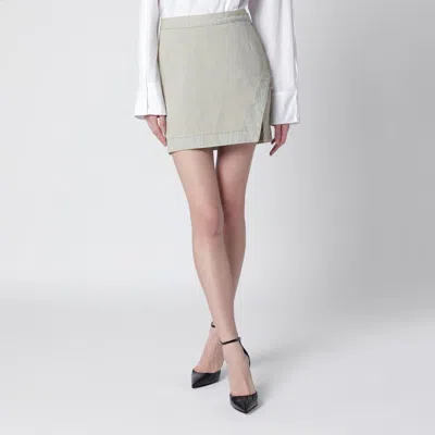 Vivienne Westwood Light Blue Infinity Mini Denim Skirt In Neutral