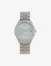 Vivienne Westwood Camberwell Stainless Steel Quartz Watch In Light Blue
