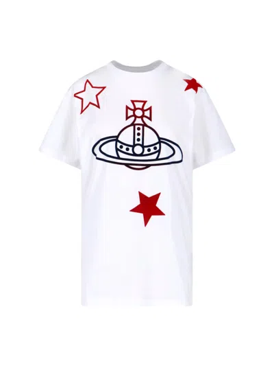 Vivienne Westwood Lightweight 100% Cotton Essential T-shirt In Animal Print