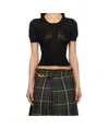 Vivienne Westwood Lightweight Semi-sheer Top In Black