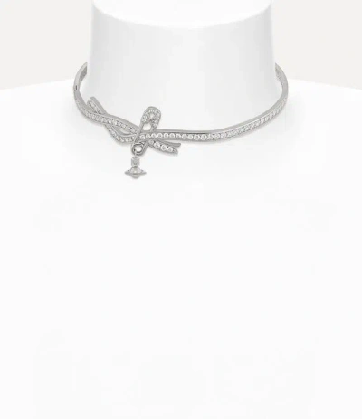 Vivienne Westwood Lilith Choker Silver Cubic Zirconia Women