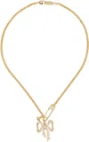 Vivienne Westwood Lilith Pendant Necklace In Brown