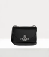Vivienne Westwood Linda Crossbody Bag Leather Black In Black
