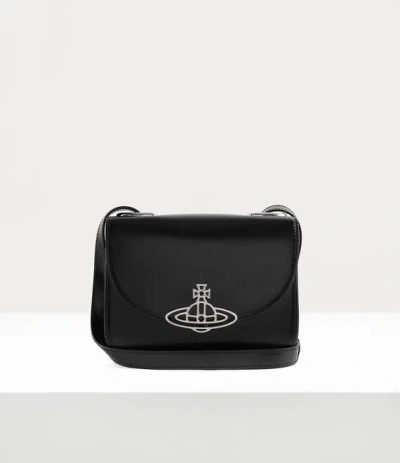 Vivienne Westwood Linda Crossbody Bag Leather Black
