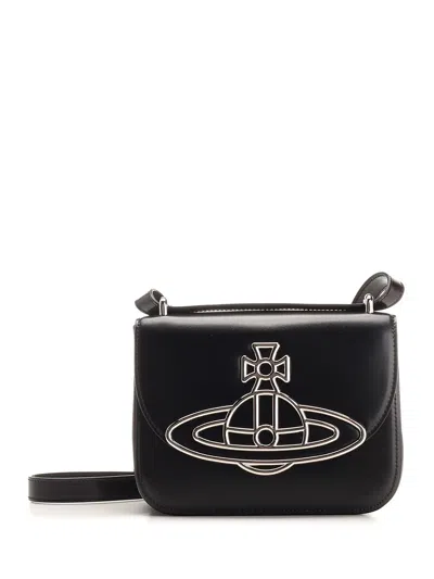 Vivienne Westwood Linda Handbags Black
