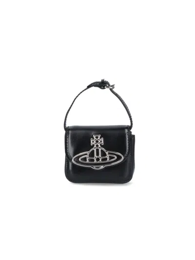 VIVIENNE WESTWOOD LINDA" MINI BAG - BLACK