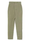 Vivienne Westwood Linen Trousers In Green