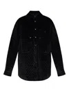 Vivienne Westwood Long-sleeved Shirt Jacket In Black