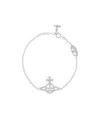 Vivienne Westwood Logo Bracelet In White