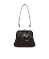 Vivienne Westwood Logo Closure Purse In Black