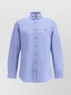 Vivienne Westwood Logo Orb Shirt In Blue