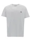 Vivienne Westwood White Crewneck T-shirt With Orb Logo Detail On The Front In Cotton Woman In White