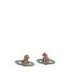 Vivienne Westwood Logo Designs Earrings In Multicolor