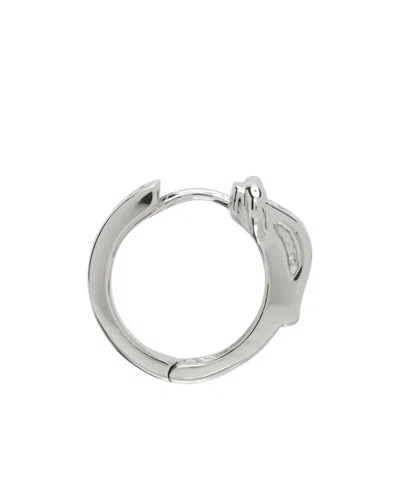 Vivienne Westwood Logo Earrings In Gray