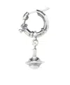 Vivienne Westwood Logo Earrings In White