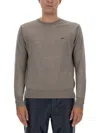 Vivienne Westwood Logo-embellished Virgin Wool Jersey With Classic Crew Neck